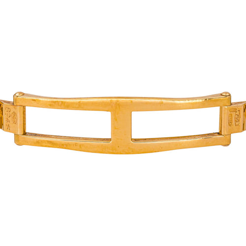 Montre Baume & Mercier Riviera - Montre en or jaune 18 carats 58 Facettes 3814808CN