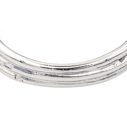 Bague 53.5 Bague marguerite en or blanc 18 carats et diamants 58 Facettes 3819025CN