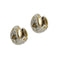 Boucles d'oreilles Pomellato Schegge - Boucles d’oreilles créoles en or 18 kt, diamants et saphirs jaunes 58 Facettes 38310
