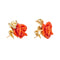 Boucles d'oreilles Dior Pré Catelan - Boucles d’oreilles clips en or jaune et blanc, diamants et corail 58 Facettes 3836859RV