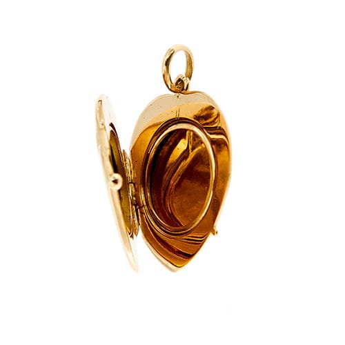 Pendentif Pendentif porte-photo cœur en or 18 carats 58 Facettes 38391