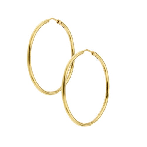 Boucles d'oreilles Boucles d’oreilles créoles en or jaune 18 ct 58 Facettes 38413