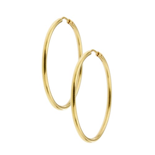 Boucles d'oreilles Boucles d’oreilles créoles en or jaune 18 ct 58 Facettes 38413