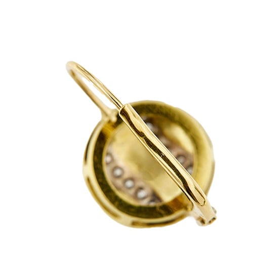 Boucles d'oreilles Boucles d’oreilles en or jaune 18 ct et diamants 58 Facettes 38429