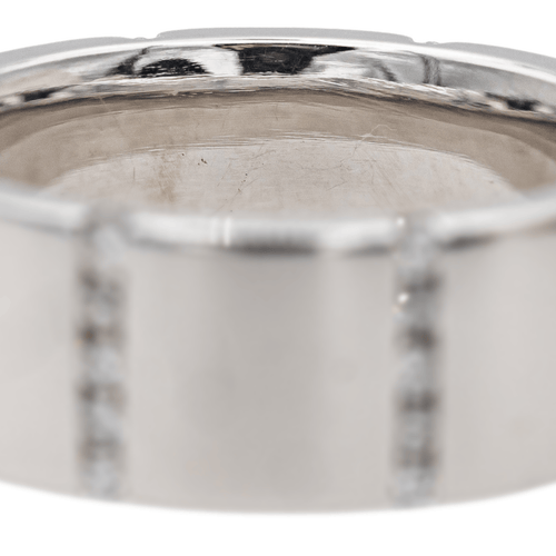 Bague 52 Bague en or blanc 18 carats sertie de diamants 58 Facettes 3846120CN