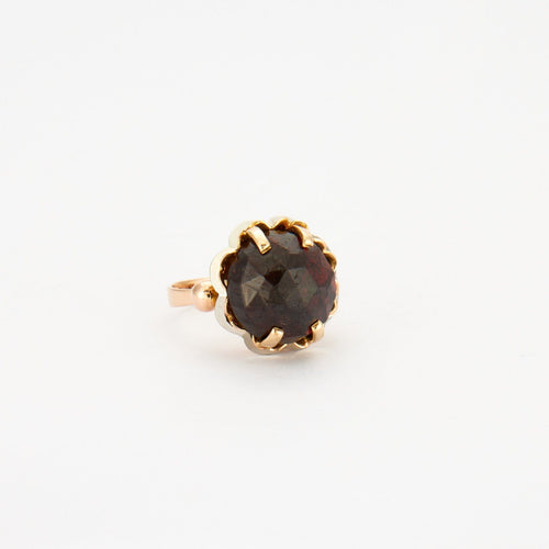 Bague 44 Bague en Or jaune, Grenat 58 Facettes