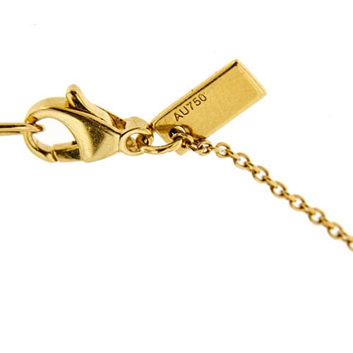 Collier Salvatore Ferragamo Jewels Miniature Preziose - Collier long en or jaune 18 ct 58 Facettes 38608