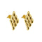 Boucles d'oreilles Boucles d’oreilles maille panthère en or jaune 18 ct 58 Facettes 38668
