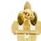 Boucles d'oreilles Boucles d’oreilles maille panthère en or jaune 18 ct 58 Facettes 38668
