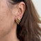 Boucles d'oreilles Boucles d’oreilles maille panthère en or jaune 18 ct 58 Facettes 38668