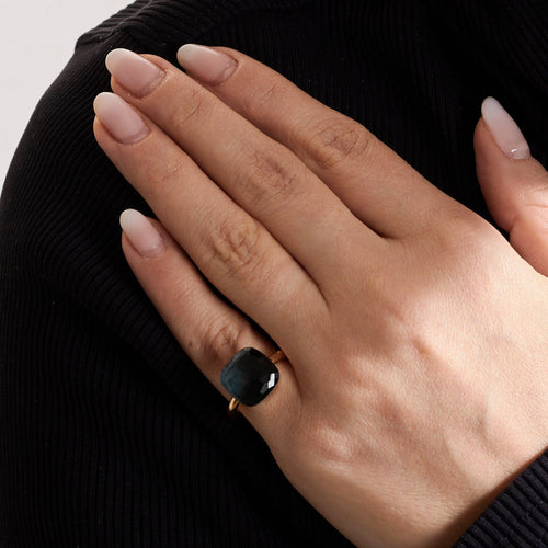 Bague 47 POMELLATO - Bague Nudo Maxi Topaze 58 Facettes DV0401-1