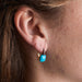 Boucles d'oreilles POMELLATO - Boucles d'Oreilles "Capri" Turquoises et Rubis 58 Facettes DV0424-1