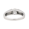 Bague 51 Bague solitaire en or blanc 18 carats avec diamant 58 Facettes 3876021CN
