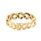 Bracelet Bracelet Tank vintage à bande en or rose 18 ct 58 Facettes 38835