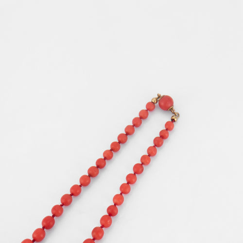 Collier Sautoir Corail 58 Facettes DV0162-3