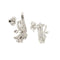 Boucles d'oreilles Boucles d'oreilles puces en or blanc 18 carats et diamants 58 Facettes 38923