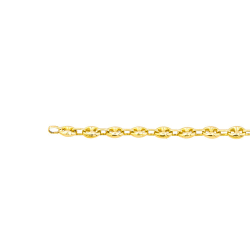 Collier Collier maille grain de café en or jaune 18 carats 58 Facettes 3903576CN
