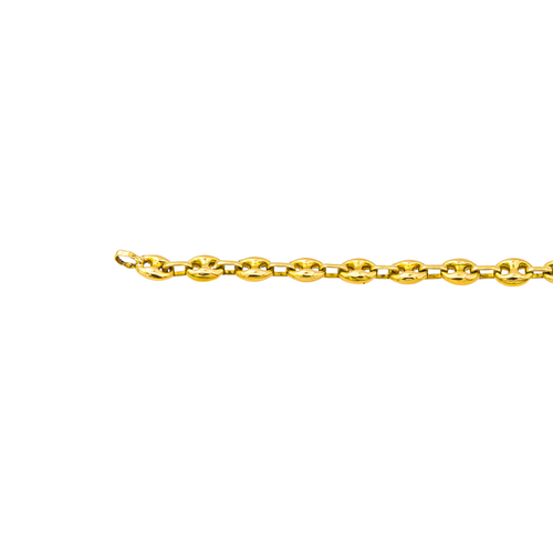 Collier Collier maille grain de café en or jaune 18 carats 58 Facettes 3903576CN