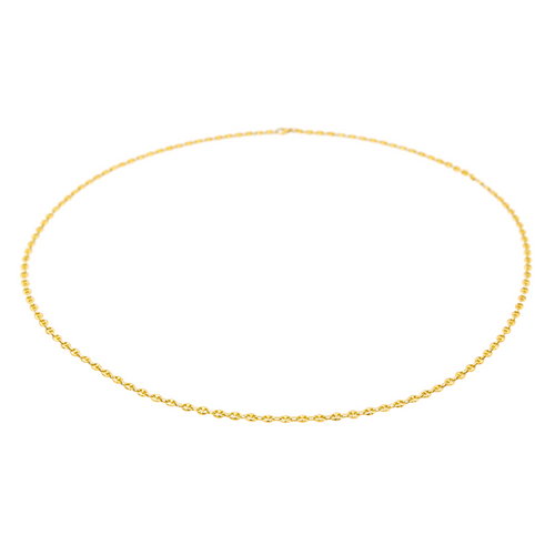 Collier Collier maille grain de café en or jaune 18 carats 58 Facettes 3903576CN