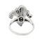 Bague 55 Bague Or blanc Diamant 58 Facettes 3904032CN
