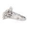 Bague 49 Bague cocktail Art déco en or blanc 18 carats et diamants 58 Facettes 3904852CN
