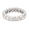 Bague 50 Alliance américaine - Bague en or blanc 18 carats et diamants 58 Facettes 3904856CN