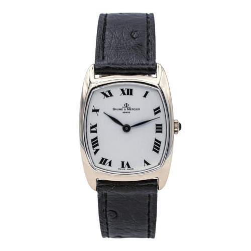 Montre Baume & Mercier - Montre vintage en or blanc 18 carats 58 Facettes 3905086CN
