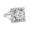 Bague 53 Bague en or blanc 18 carats avec diamants taille ancienne 58 Facettes 3905087CN