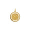 Pendentif Pendentif rond en or jaune 18 ct avec pièce 20 francs suisses 58 Facettes 39066