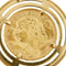 Pendentif Pendentif rond en or jaune 18 ct avec pièce 20 francs suisses 58 Facettes 39066