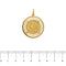 Pendentif Pendentif rond en or jaune 18 ct avec pièce 20 francs suisses 58 Facettes 39066
