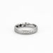 Bague 54 STERN - Anneau en Or Gris et Diamants 58 Facettes DV0433-3