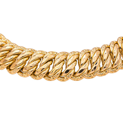 Bracelet Bracelet maille américaine en or rose 18 carats 58 Facettes 3944425CN