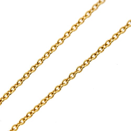 Collier Salvatore Ferragamo New Renaissance - Collier long 81 cm en or jaune 18 carats 58 Facettes 39527