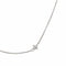 Collier Collier en or blanc 18 carats serti de diamants 58 Facettes 3970466CN
