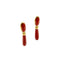 Boucles d'oreilles Boucles d’oreilles - Corail en or jaune 18 ct 58 Facettes 39773
