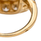 Bague 52 Bague en or jaune 18 carats avec corail et diamants 58 Facettes 3981318RV