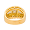 Bague 53 Bague en or jaune 18 carats sertie de diamants 58 Facettes 3981322RV