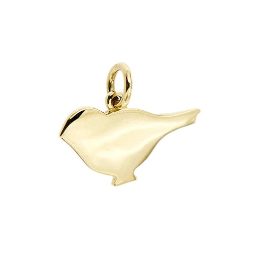 Pendentif DODO - Pendentif moineau en or jaune 18 carats 58 Facettes 39824