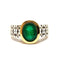 Bague 52 Bague vintage émeraude & diamants 58 Facettes