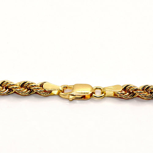 Collier Collier corde semi-plein en or jaune 18k 60 cm 58 Facettes 93482424