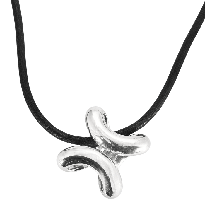 HERMES - Lima Grand Modèle - Pendentif en argent