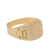 Second-hand 63 Gold Stamp Ring 58 Facettes E358307