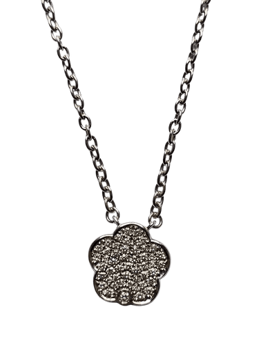 Pendentif Hulchi Belluni - Pendentif or blanc et diamants 58 Facettes 61262-WW
