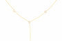 Collier Collier Tie en or blanc 18k et diamants 58 Facettes