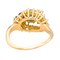 Bague 56 Bague en or jaune 18 carats sertie de saphirs et diamants 58 Facettes 4002854CN