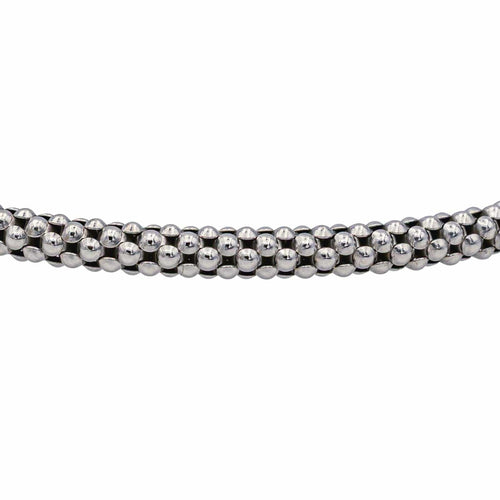Bracelet Bracelet jonc souple en or blanc 18 carats 58 Facettes 4013367CN