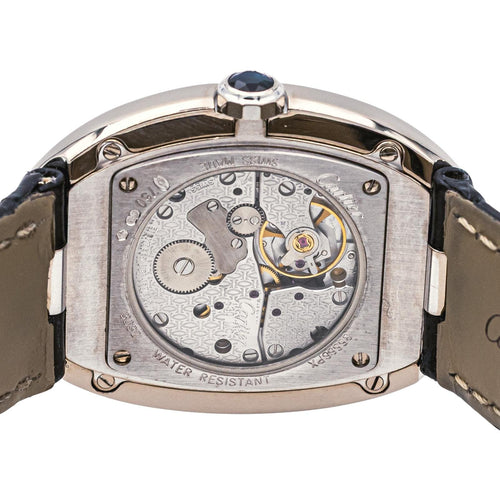 Montre Cartier Baignoire XL - Montre en or blanc 18 carats, verre saphir 58 Facettes 4031097RV