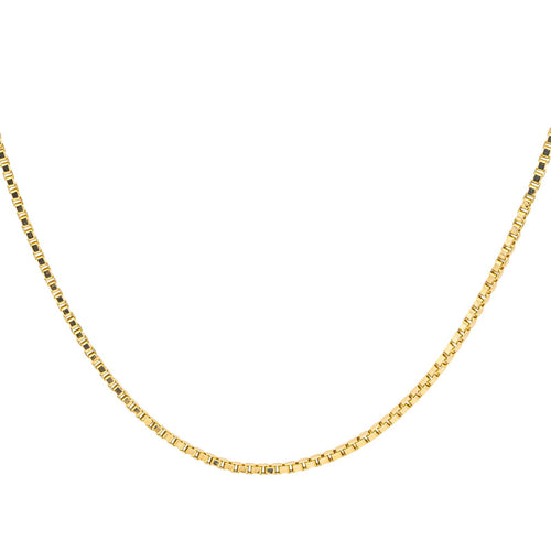 Collier Collier maille vénitienne en or jaune 18 carats 58 Facettes 4036378CN