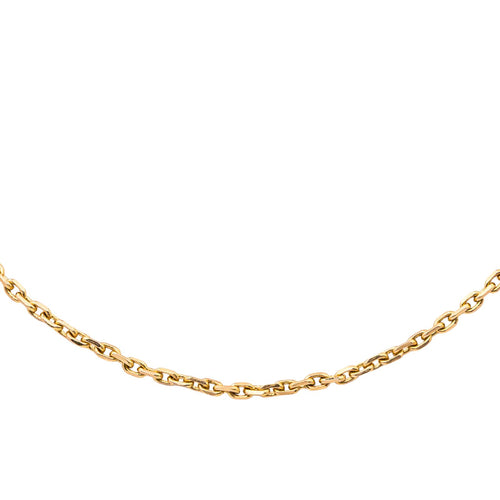 Collier Collier chaîne maille forçat en or rose 18 carats 58 Facettes 4036416CN